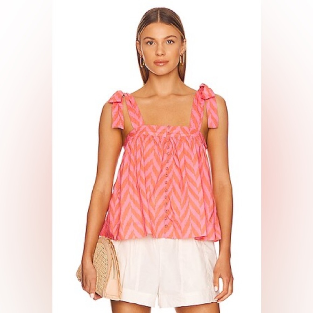 New with Tags Ulla Johnson Iris Tank in Bougainvillea Size 0